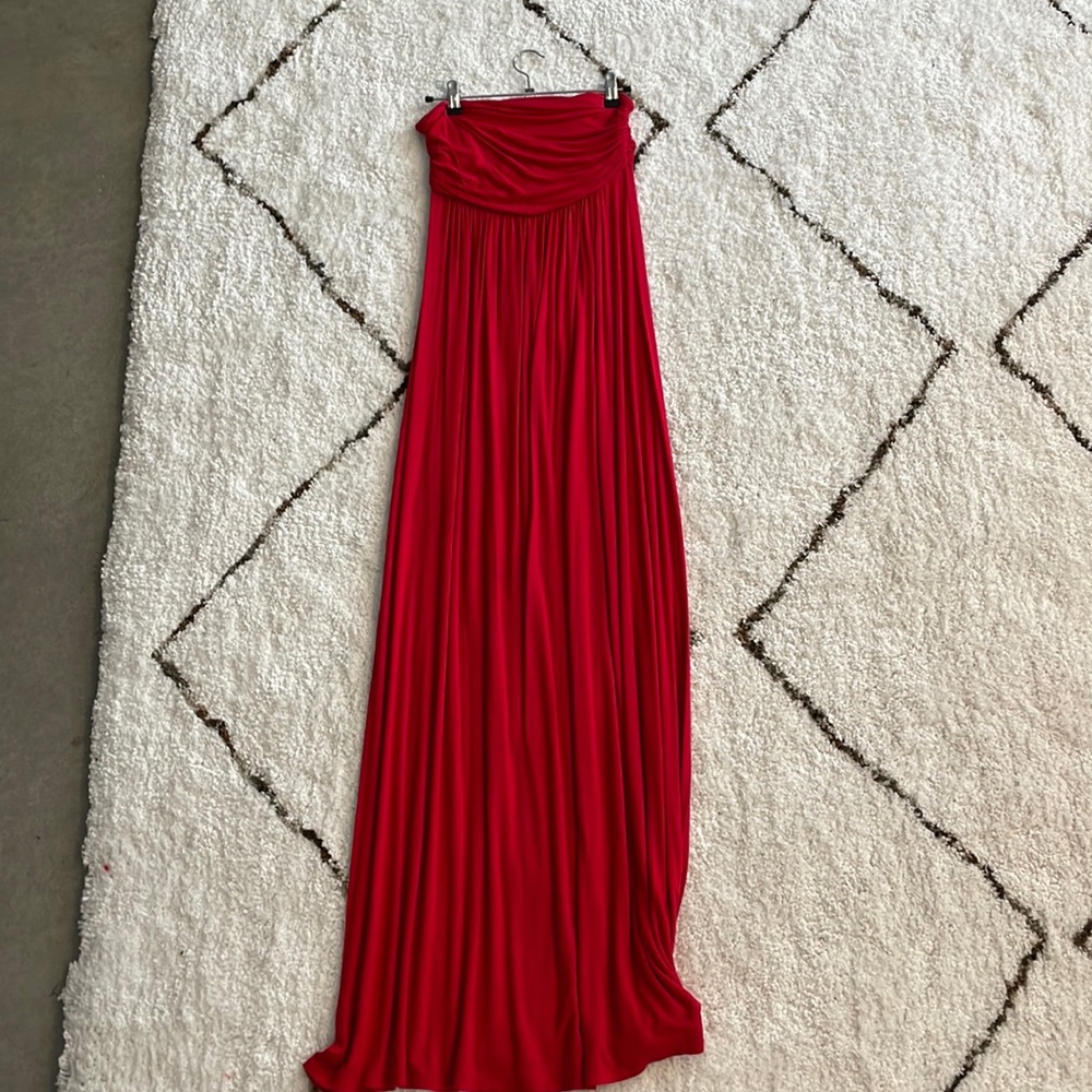 Frenzii red XS maxi dress